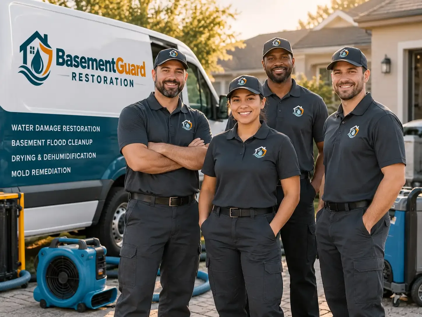 Basement Water Damage Restoration company in Pennville, IN